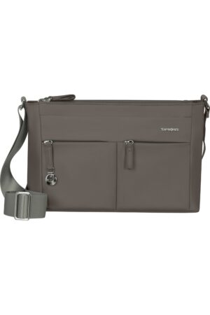 Bolso MOVE 5.0 Horiz. Shoulder Bag+Flap Gunmetal Green