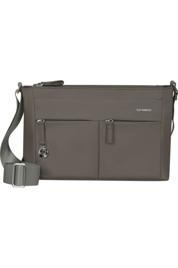 Bolso MOVE 5.0 Horiz. Shoulder Bag+Flap Gunmetal Green