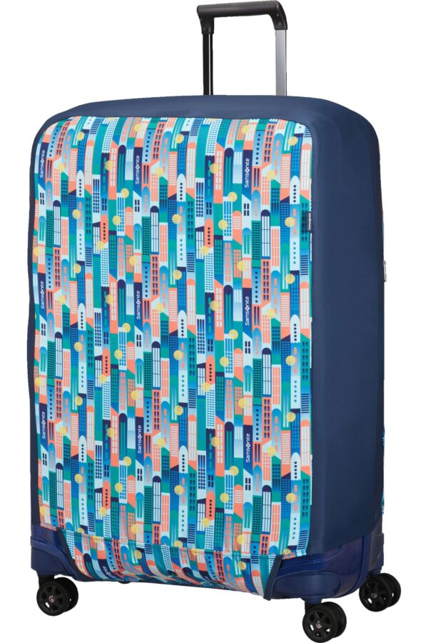 Funda para maleta TA REVOLUTION Foldable Luggage cover L City Print