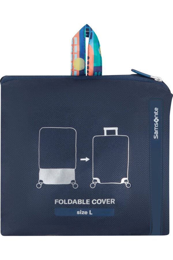 Funda para maleta TA REVOLUTION Foldable Luggage cover L City Print
