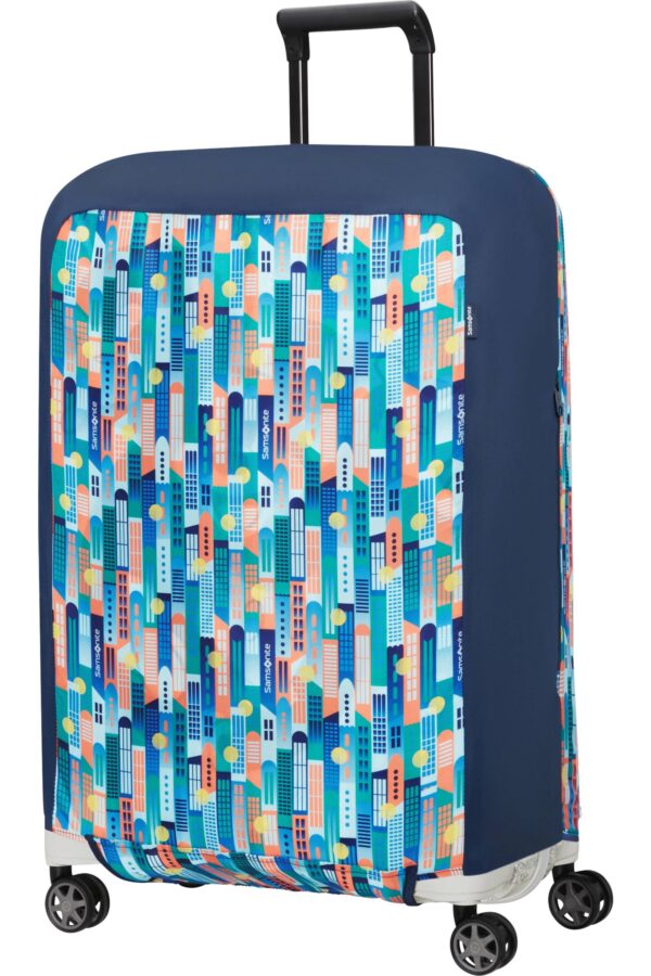 Funda para maleta TA REVOLUTION Foldable Luggage cover M City Print