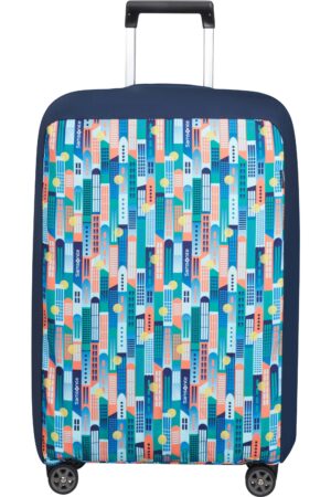 Funda para maleta TA REVOLUTION Foldable Luggage cover M City Print