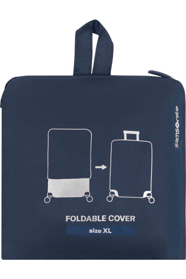 Funda para maleta TA REVOLUTION Foldable Luggage cover XL Midnight Blue