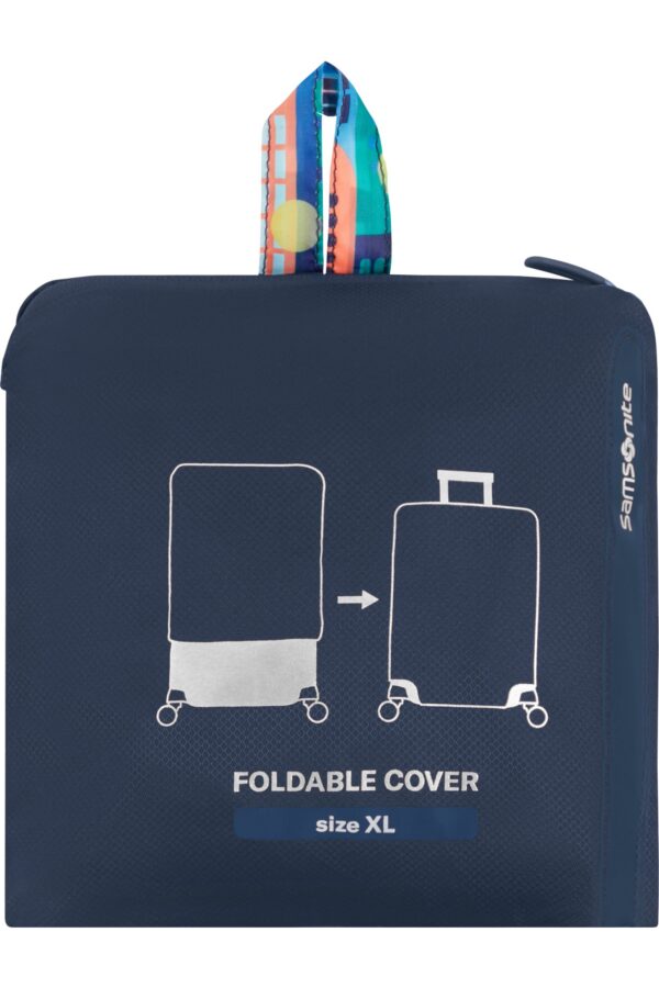 Funda para maleta TA REVOLUTION Foldable Luggage cover XL City Print