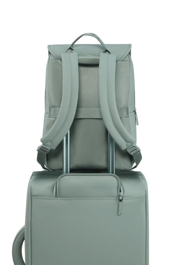 Mochila LIPAULT LOST IN BERLIN Square Backpack Yoga Green