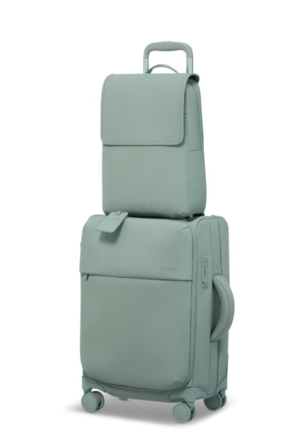 Mochila LIPAULT LOST IN BERLIN Square Backpack Yoga Green