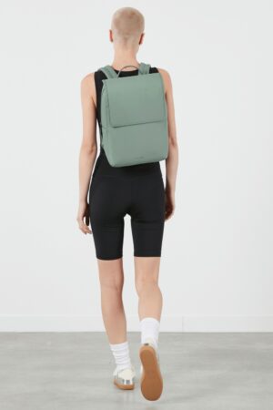 Mochila LIPAULT LOST IN BERLIN Square Backpack Yoga Green
