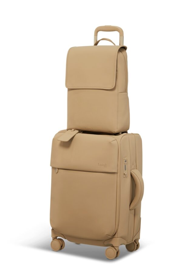 Mochila LIPAULT LOST IN BERLIN Square Backpack Sandstone