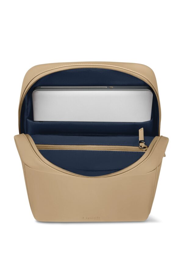 Mochila LIPAULT LOST IN BERLIN Square Backpack Sandstone