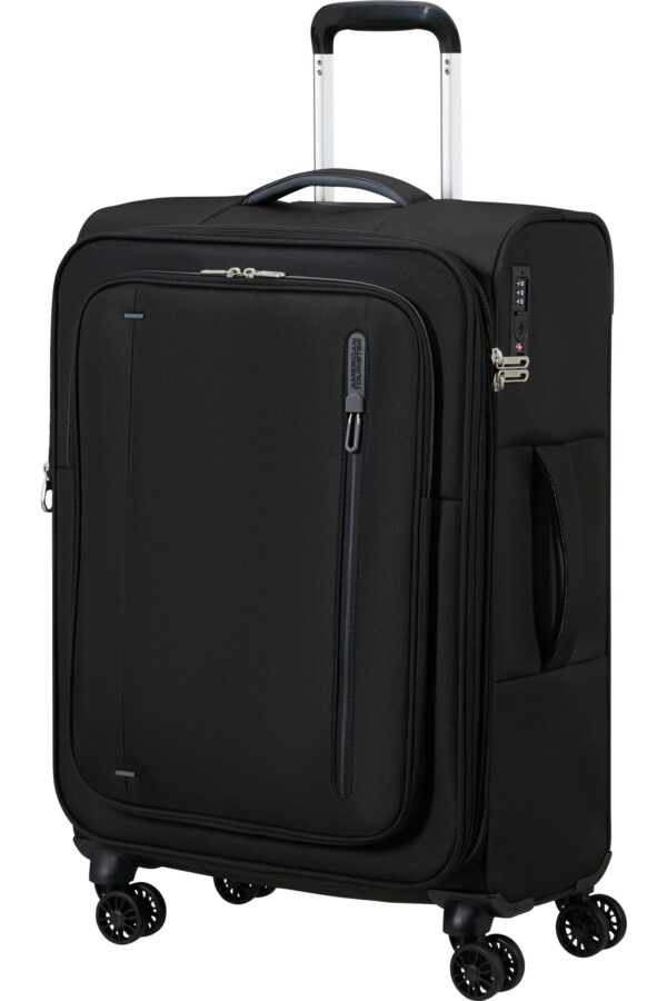 Maleta Spinner CLOUDRIDER M Exp Jet Black