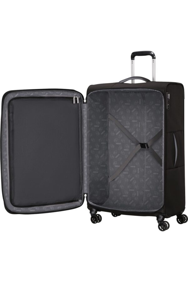 Maleta Spinner CLOUDRIDER L Exp Jet Black