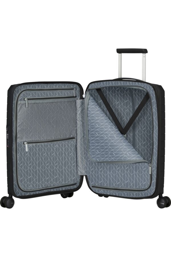 Maleta Spinner FASTFORWARD 55 cm Exp Flash Black