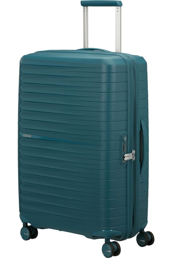 Maleta Spinner FASTFORWARD 68 cm Exp Totally Teal