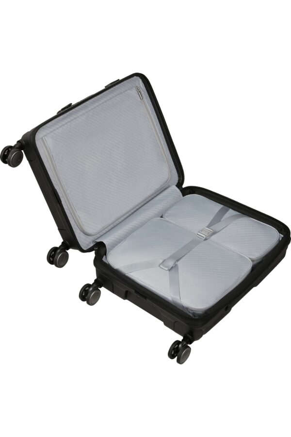 Maleta Spinner PARALUX HS 55 cm Exp Black