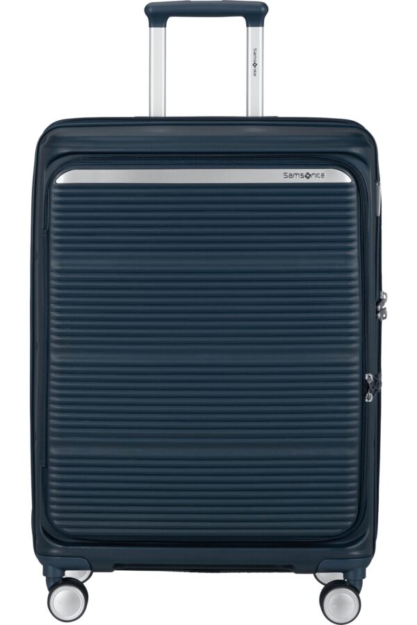 Maleta Spinner PARALUX HS 67 cm Exp Midnight Blue