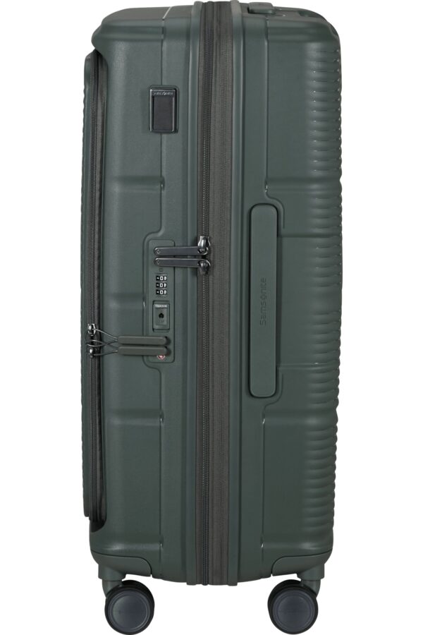 Maleta Spinner PARALUX HS 67 cm Exp Olive