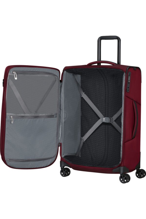 Maleta Spinner RESPARK 67 cm Exp Burgundy