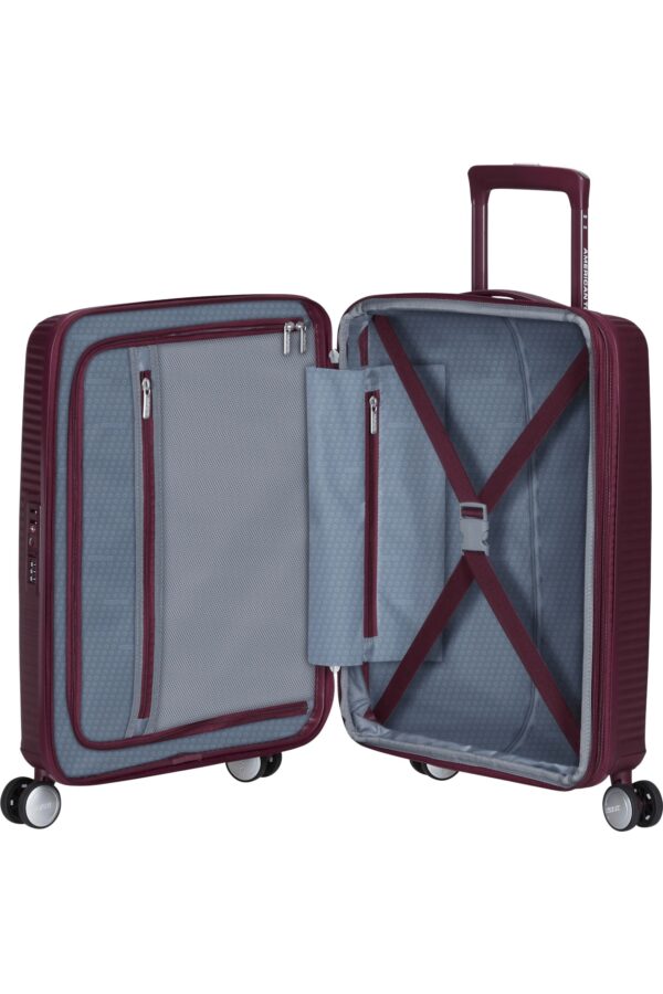 Maleta Spinner SOUNDBOX 55 cm Tsa Exp Wild Cherry