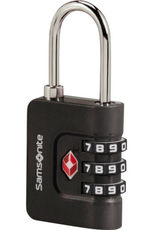 Accesorio de viaje TA REVOLUTION Combilock 3 Dial Tsa Black