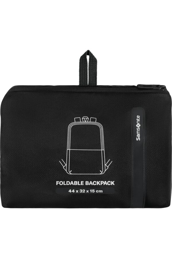 Accesorio de viaje TA REVOLUTION Foldable Backpack Black
