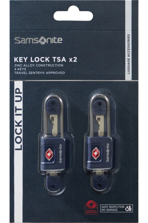 Accesorio de viaje TA REVOLUTION Key Lock TSA x 2 Midnight Blue