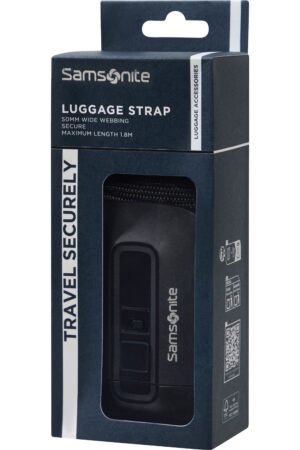 Accesorio de viaje TA REVOLUTION Luggage Strap 50mm Black | Maletas, Mochilas, Bolsos, Equipaje y Accesorios en Canarias - Pelkbags - Estilo y calidad para cada viaje - 5 Accesorio de viaje TA REVOLUTION Luggage Strap 50mm Black