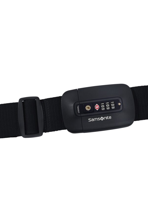 Accesorio de viaje TA REVOLUTION Luggage Strap/TSA lock Black