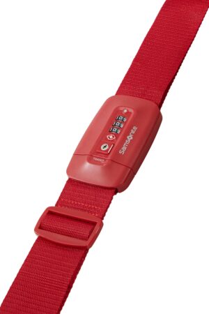 Accesorio de viaje TA REVOLUTION Luggage Strap/TSA lock Red