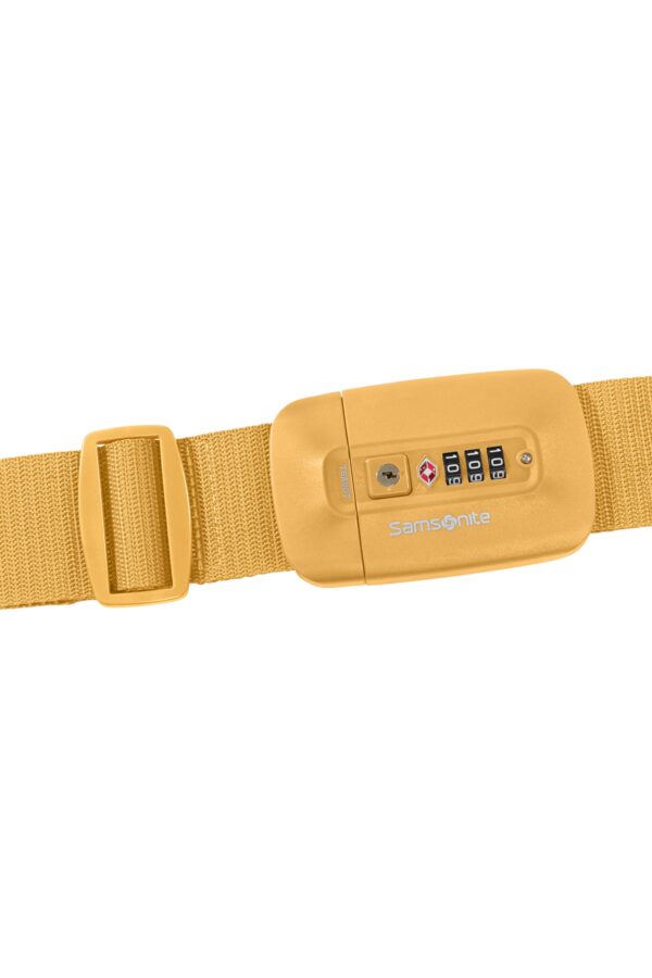 Accesorio de viaje TA REVOLUTION Luggage Strap/TSA lock Yellow