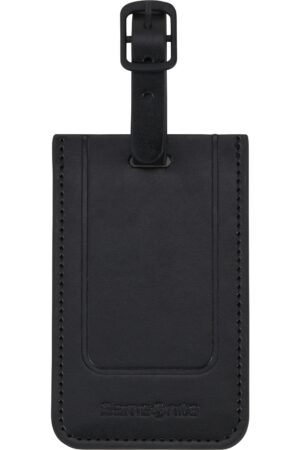 Accesorio de viaje TA REVOLUTION Rectangle Luggage Tag x 2 Black