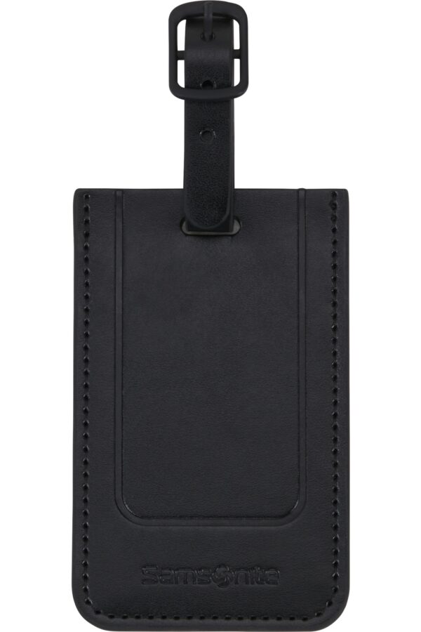Accesorio de viaje TA REVOLUTION Rectangle Luggage Tag x 2 Black