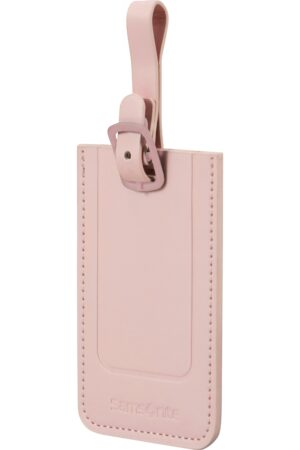 Accesorio de viaje TA REVOLUTION Rectangle Luggage Tag x 2 Rose