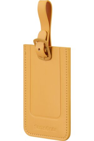Accesorio de viaje TA REVOLUTION Rectangle Luggage Tag x 2 Yellow