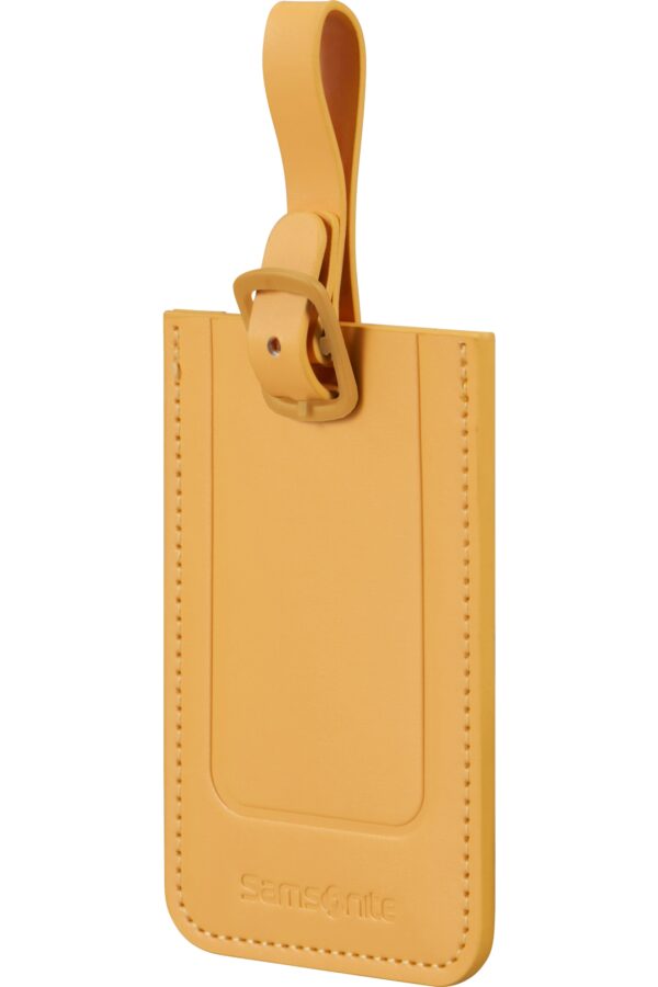 Accesorio de viaje TA REVOLUTION Rectangle Luggage Tag x 2 Yellow