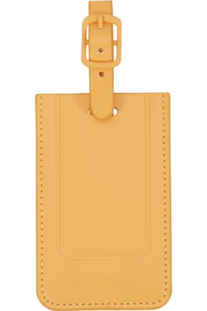 Accesorio de viaje TA REVOLUTION Rectangle Luggage Tag x 2 Yellow