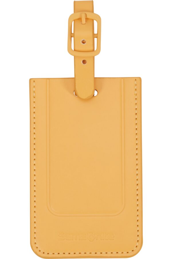 Accesorio de viaje TA REVOLUTION Rectangle Luggage Tag x 2 Yellow