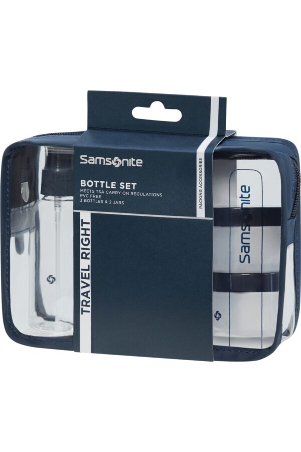 Accesorio de viaje TA REVOLUTION Bottle Set Midnight Blue