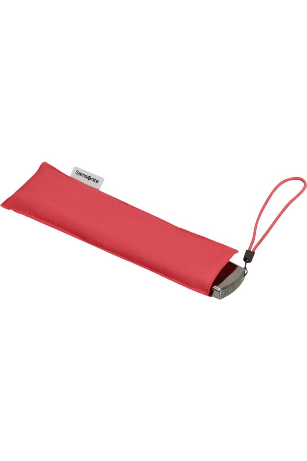 Paraguas RAIN PRO 3 Sect Ultra Mini Flat Geomatric Red Print