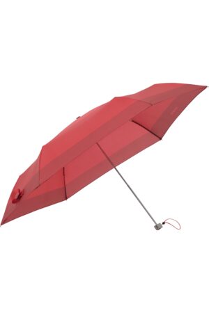 Paraguas RAIN PRO 3 Sect Ultra Mini Flat Geomatric Red Print
