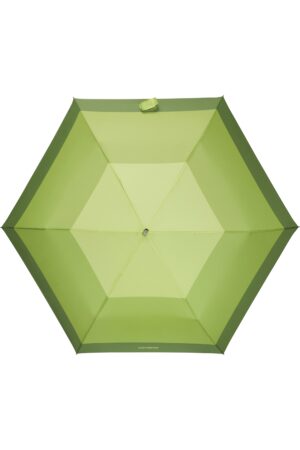 Paraguas RAIN PRO 3 Sect Ultra Mini Flat Geomatric Green Print