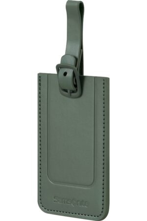 Accesorio de viaje TA REVOLUTION Rectangle Luggage Tag x 2 Green