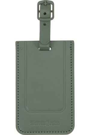 Accesorio de viaje TA REVOLUTION Rectangle Luggage Tag x 2 Green