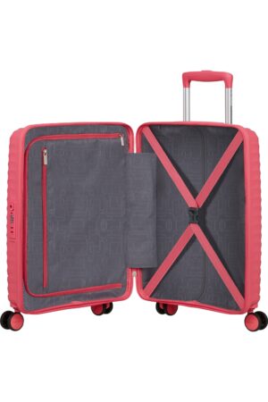 Maleta Spinner DIABLAST 55 cm Pink Glitch