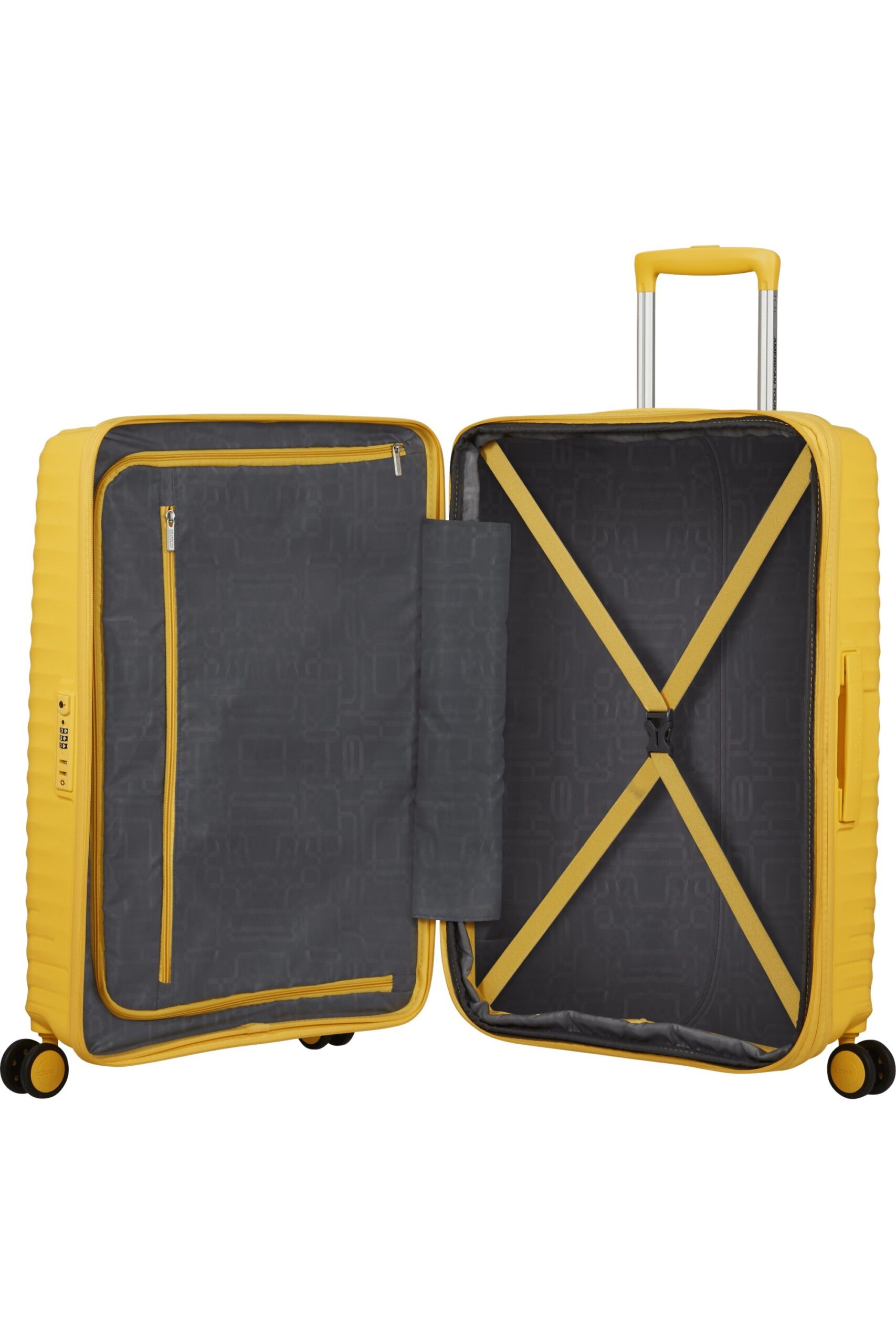 Maleta Spinner DIABLAST 68 cm Exp Digital Yellow | Maletas, Mochilas, Bolsos, Equipaje y Accesorios en Canarias - Pelkbags - Estilo y calidad para cada viaje - 3 Maleta Spinner DIABLAST 68 cm Exp Digital Yellow