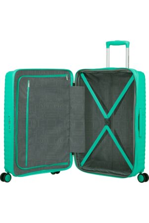 Maleta Spinner DIABLAST 68 cm Exp Cyber Aqua