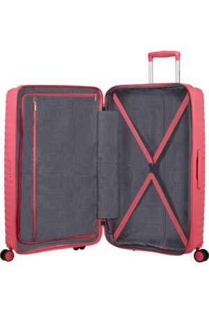 Maleta Spinner DIABLAST 78 cm Exp Pink Glitch