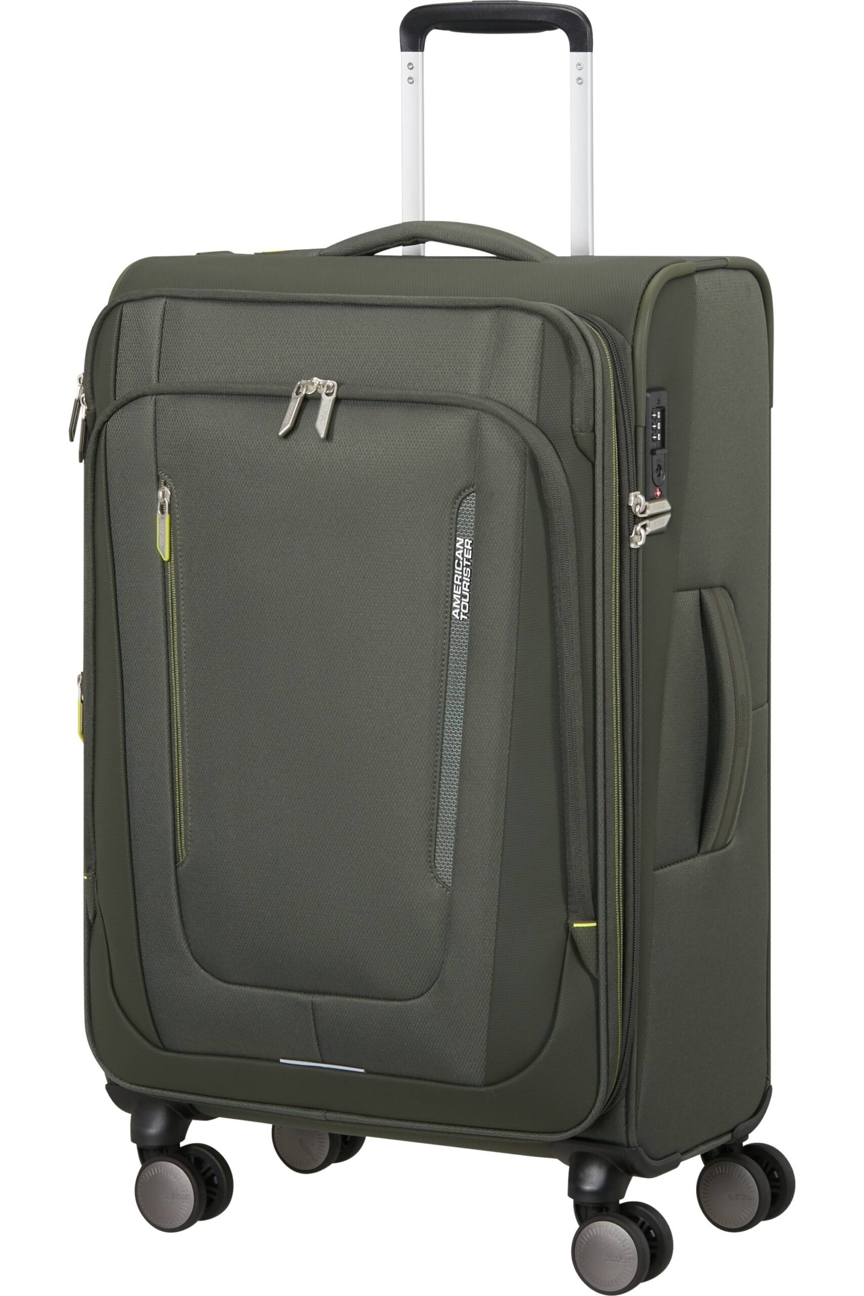 Maleta Spinner WANDERLITE M Exp Dark Khaki | Maletas, Mochilas, Bolsos, Equipaje y Accesorios en Canarias - Pelkbags - Estilo y calidad para cada viaje - 2 Maleta Spinner WANDERLITE M Exp Dark Khaki