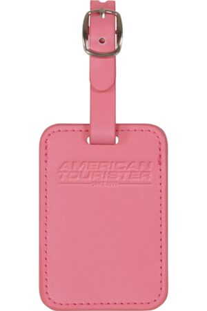 Accesorio de viaje TRAVEL ACCESSORIES Luggage Tag x 2 Pink Glitch