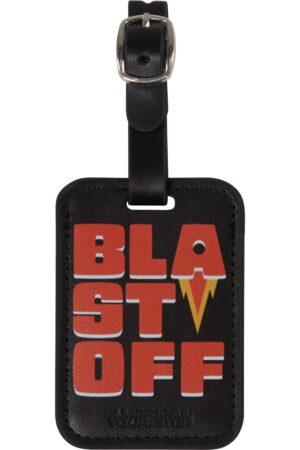 Accesorio de viaje TRAVEL ACCESSORIES Luggage Tag x 2 Print Blast Off