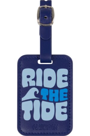 Accesorio de viaje TRAVEL ACCESSORIES Luggage Tag x 2 Print Ride the Tide
